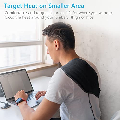 UTK Heating Pad for Lower Back, Far Infrared Heating Pad for Lower Back - Hea...