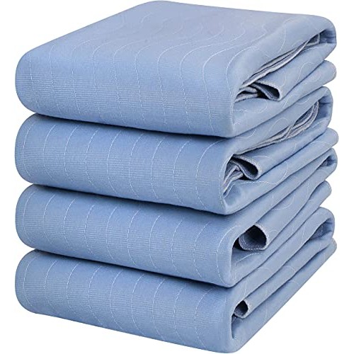 Utopia Bedding Waterproof Incontinence Pads Quilted Washable & Absorbent Bed ...