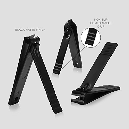 Utopia Care - 15-Piece Manicure Set for Women Men Nail Clippers Stainless Ste...