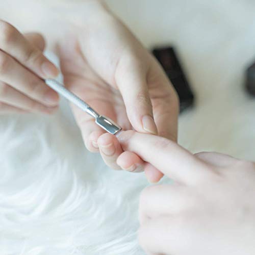 Utopia Care Cuticle Pusher and Spoon Nail Cleaner - Professional Grade Stainl...