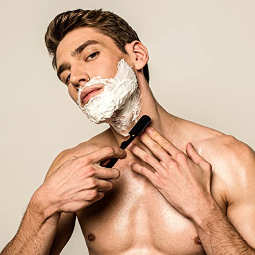 Utopia Care Professional Barber Straight Edge Razor Safety with 100-Pack Derb...