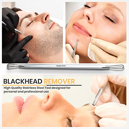 Utopia Care - Professional Blackhead and Blemish Remover - Pimple Comedone Re...