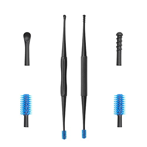 Utoy Earwax Removal Tools, 360 Degree Soft Spiral Earwax Removal Cleaner for ...