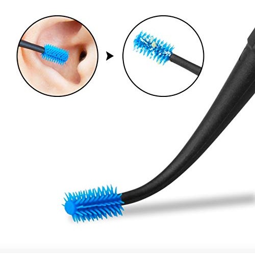 Utoy Earwax Removal Tools, 360 Degree Soft Spiral Earwax Removal Cleaner for ...