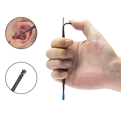 Utoy Earwax Removal Tools, 360 Degree Soft Spiral Earwax Removal Cleaner for ...