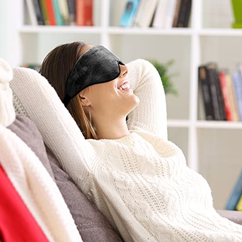 Weighted Sleep Eye Mask for Women & Men, Uttermara Resuable Hot Cold Therapy ...
