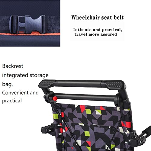 UU-ZHANG (only 15lb) Super Lightweight Transport Wheelchair. Easy to Travel, ...