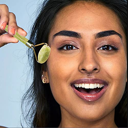 Gua Sha and Jade Roller Gift Set- Gua Sha Facial Massage Tool for Face, Neck ...