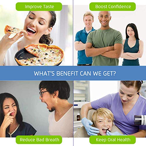 Premium Tongue Scraper Cleaner, BPA Free Tongue Scrapers, Healthy Oral Care, ...