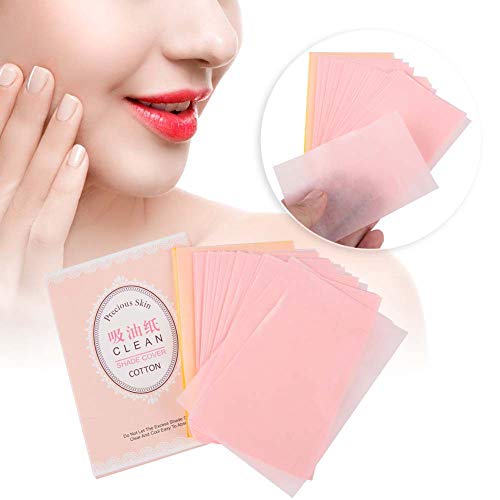 Sheet Tissue Paper Face Clean, Natural Clean Oil Absorbing Sheets Oil Control...