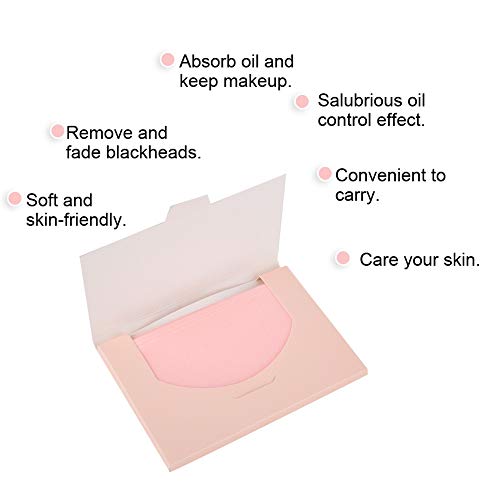 Sheet Tissue Paper Face Clean, Natural Clean Oil Absorbing Sheets Oil Control...