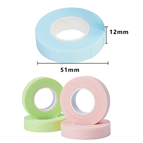 10 Pcs Eyelash Extension Tape Sensitive Skin Lash Adhesive Tape Breathable La...