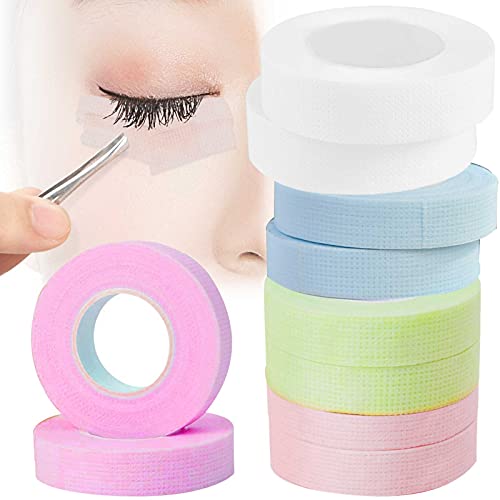 10 Pcs Eyelash Extension Tape Sensitive Skin Lash Adhesive Tape Breathable La...