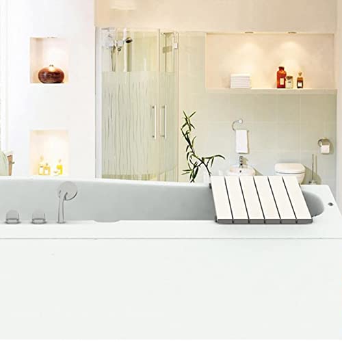 V3VOGUE Slatted Bath Board Bath Seat, Plastic Four/Six Slatted Strong Bath Su...