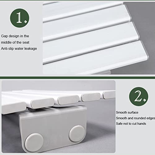 V3VOGUE Slatted Bath Board Bath Seat, Plastic Four/Six Slatted Strong Bath Su...