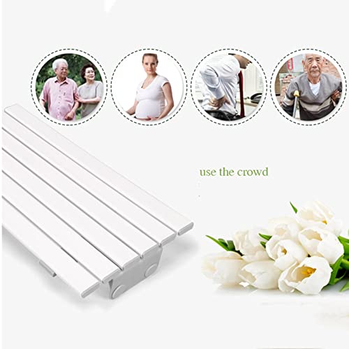 V3VOGUE Slatted Bath Board Bath Seat, Plastic Four/Six Slatted Strong Bath Su...