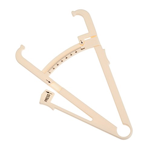 Accurate Skinfold Body Fat Percentage Measurement Tool/Caliper/Tester With Me...