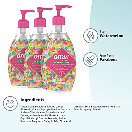 Vagisil OMV! All-Day Fresh Intimate Feminine Wash for Women, Gynecologist Tes...