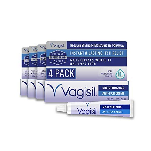 Vagisil Regular Strength Anti-Itch Moisturizing Feminine Cream for Women, Gyn...