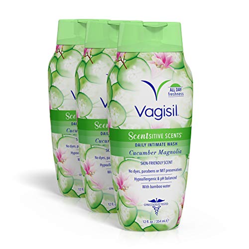 Vagisil Scentsitive Scents Daily Intimate Feminine Wash for Women - Cucumber ...