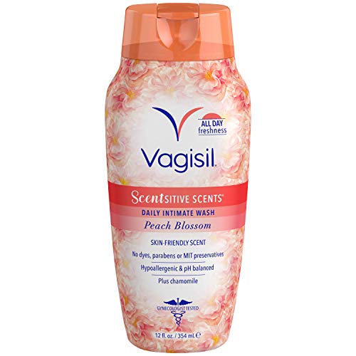 Vagisil Scentsitive Scents Daily Intimate Feminine Wash for Women, Gynecologi...