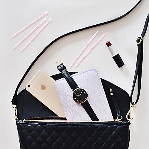 Vaincre 100 PCS Disposable Nail Stick Cuticle Pusher bulk, Nail Care Sticks, ...