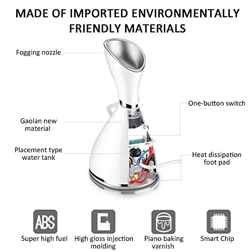 SkinAngel Nano Ionic Facial vaporizer Face Steamer Hot Steamer Face Sprayer B...