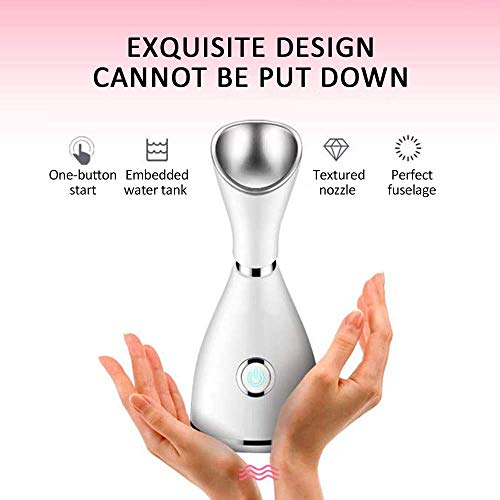 SkinAngel Nano Ionic Facial vaporizer Face Steamer Hot Steamer Face Sprayer B...