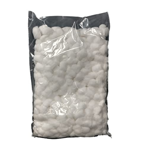 Cotton Balls [Pack of 500] Medium Non-Sterile Absorbent 100% Cotton Prepping ...