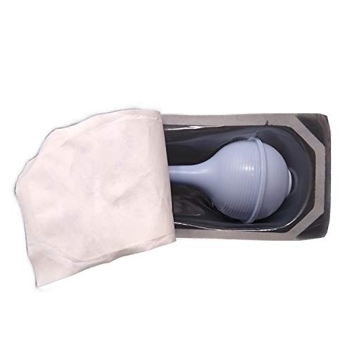 Sterile Ear Bulb [Pack of 4] Rubber Hand Squeeze Bulb Suction Sucker - 2 oz B...