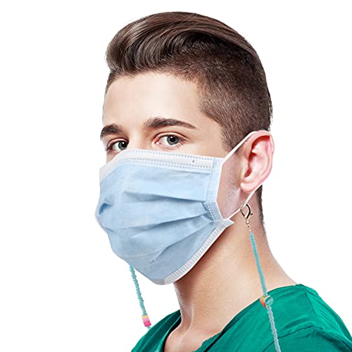 VALICLUD Bead Eyeglass Chain Holder Glasses Holder Sunglass Cord Neck Straps ...