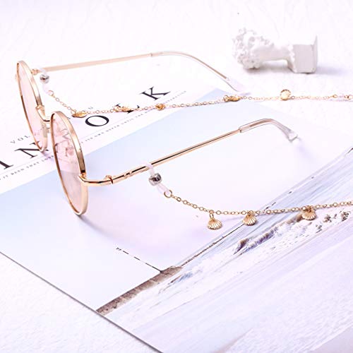 VALICLUD Womens Beaded Eyeglass Chain with Silicone Loop Sunglasses Lanyard C...