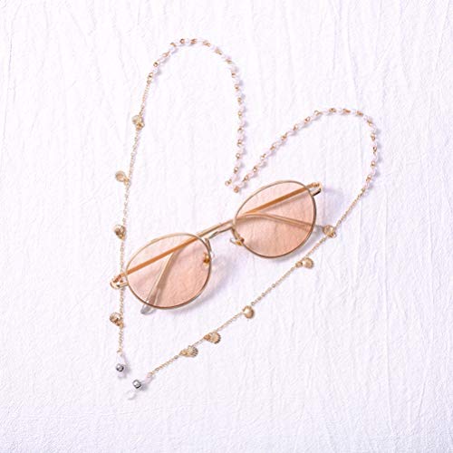 VALICLUD Womens Beaded Eyeglass Chain with Silicone Loop Sunglasses Lanyard C...