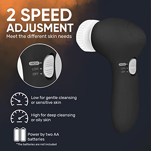 Valitic Dark Spot Remover Kit for Face - Facial Cleansing Brush and Kojic Aci...