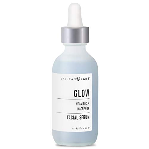 Valjean Labs Facial Serum, Glow | Vitamin C + Magnesium | Helps to Brighten a...