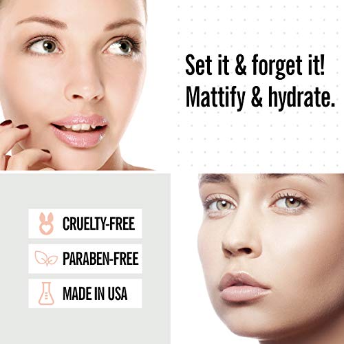 Valjean Labs Matte Makeup Setting Spray | Koalin + Vitamin E | Long-Lasting W...