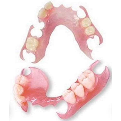 Affordable Flexible Valplast Customized Partial Denture (Pink, Valplast)