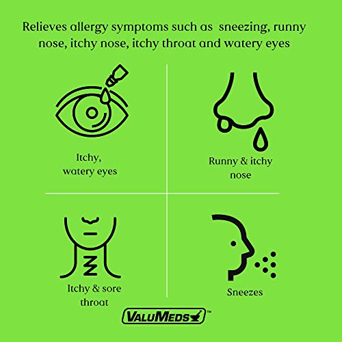 ValuMeds 24-Hour Allergy Medicine (300-Count) Antihistamine for Pollen, Hay F...