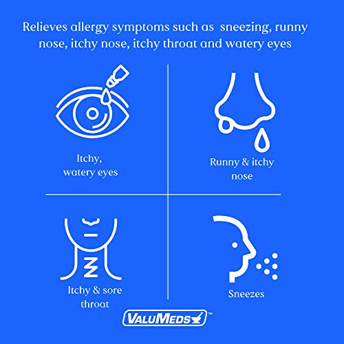 ValuMeds Loratadine 10mg | 365 Tablets | Non-Drowsy 24 Hour Allergy Relief | ...