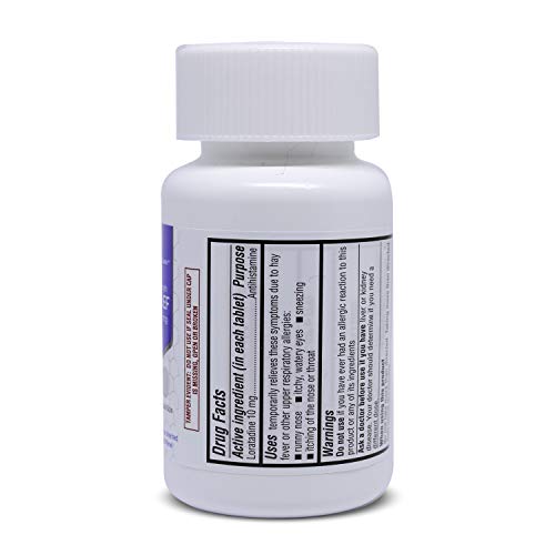 ValuMeds Loratadine 10mg | 365 Tablets | Non-Drowsy 24 Hour Allergy Relief | ...