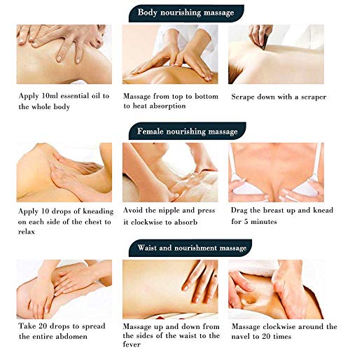 2 Pack Ginger Oil for Lymphatic Drainage,Vamotto Massage Essential Oil, Natur...