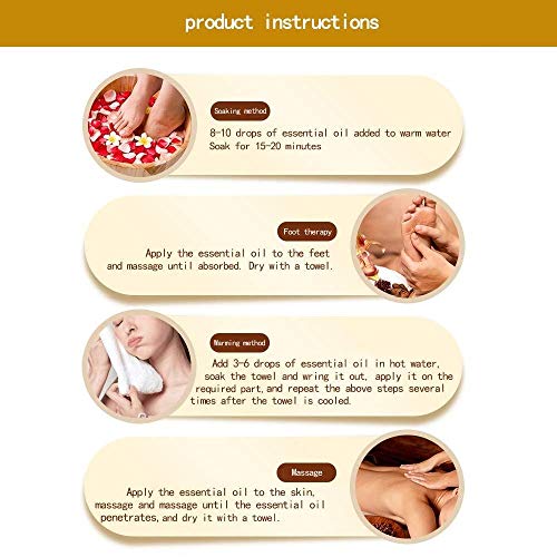 2 Pack Ginger Oil for Lymphatic Drainage,Vamotto Massage Essential Oil, Natur...