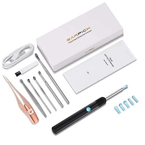 Ear Wax Removal, Ear Cleaner Camera 1080P, Ear Wax Removal Tool with 6 LED Li...