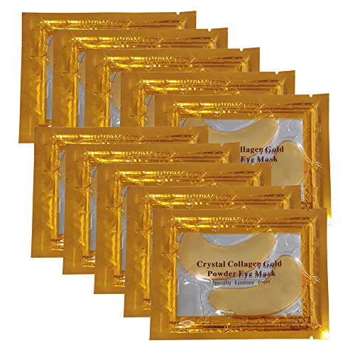 Vandarllin24K Gold Powder Gel Collagen Eye Masks Sheet Patch, Remove Bags,Dar...