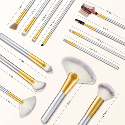 Make up Brushes, VANDER LIFE 24pcs Premium Cosmetic Makeup Brush Set for Foun...