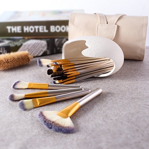 Make up Brushes, VANDER LIFE 24pcs Premium Cosmetic Makeup Brush Set for Foun...