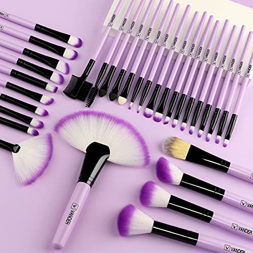 Make up Brushes, VANDER Professional 32pcs Makeup Brush Set, Makeup Brushes S...