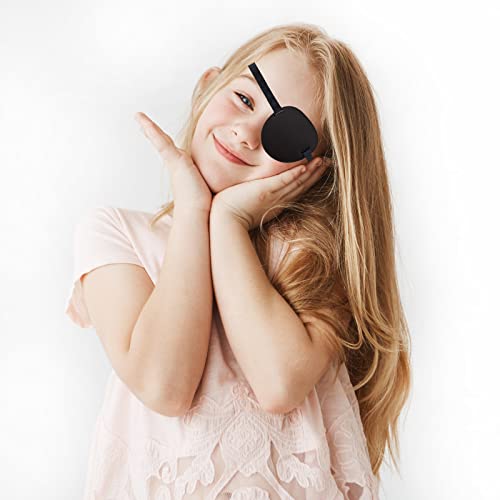 Pirate Eye Patches 2 Pack Adjustable Amblyopia Lazy Eye Patches for Adults an...