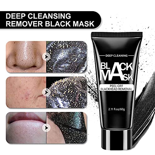 VANECL Blackhead Remover Mask ,Peel Off Mask, Activated Charcoal Face Mask fo...
