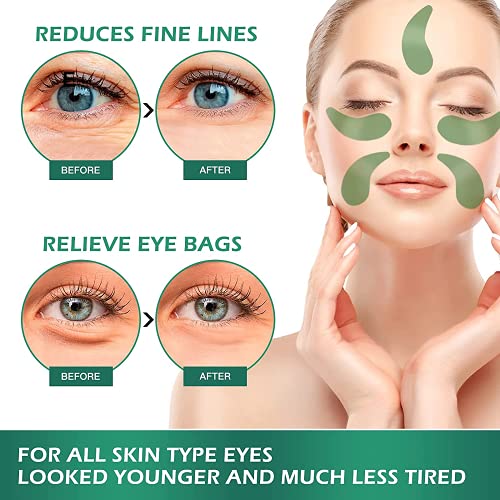 VANELC Eye Mask,Under Eye Patches with Collagen Seaweed,Eye Gel Treatment Mas...